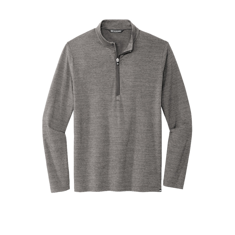 TravisMathew Crestview 1/4-Zip - Grey Heather