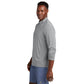 TravisMathew Coto Performance 1/4-Zip - Quiet Shade Grey Heather