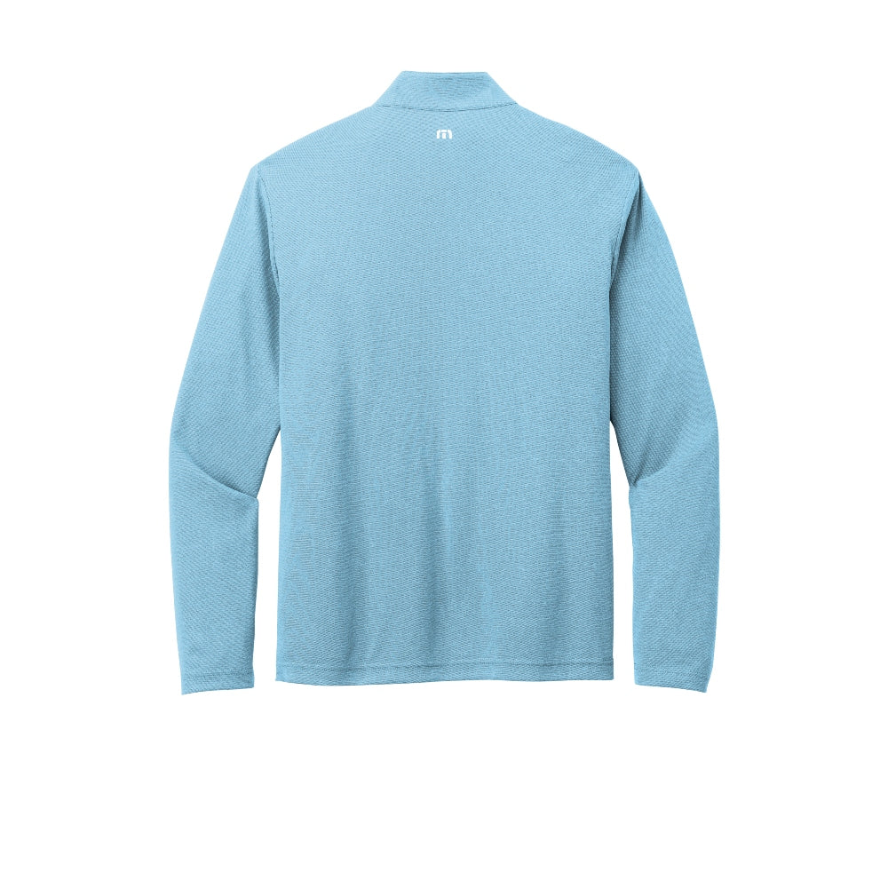 TravisMathew Coto Performance 1/4-Zip - Brilliant Blue Heather