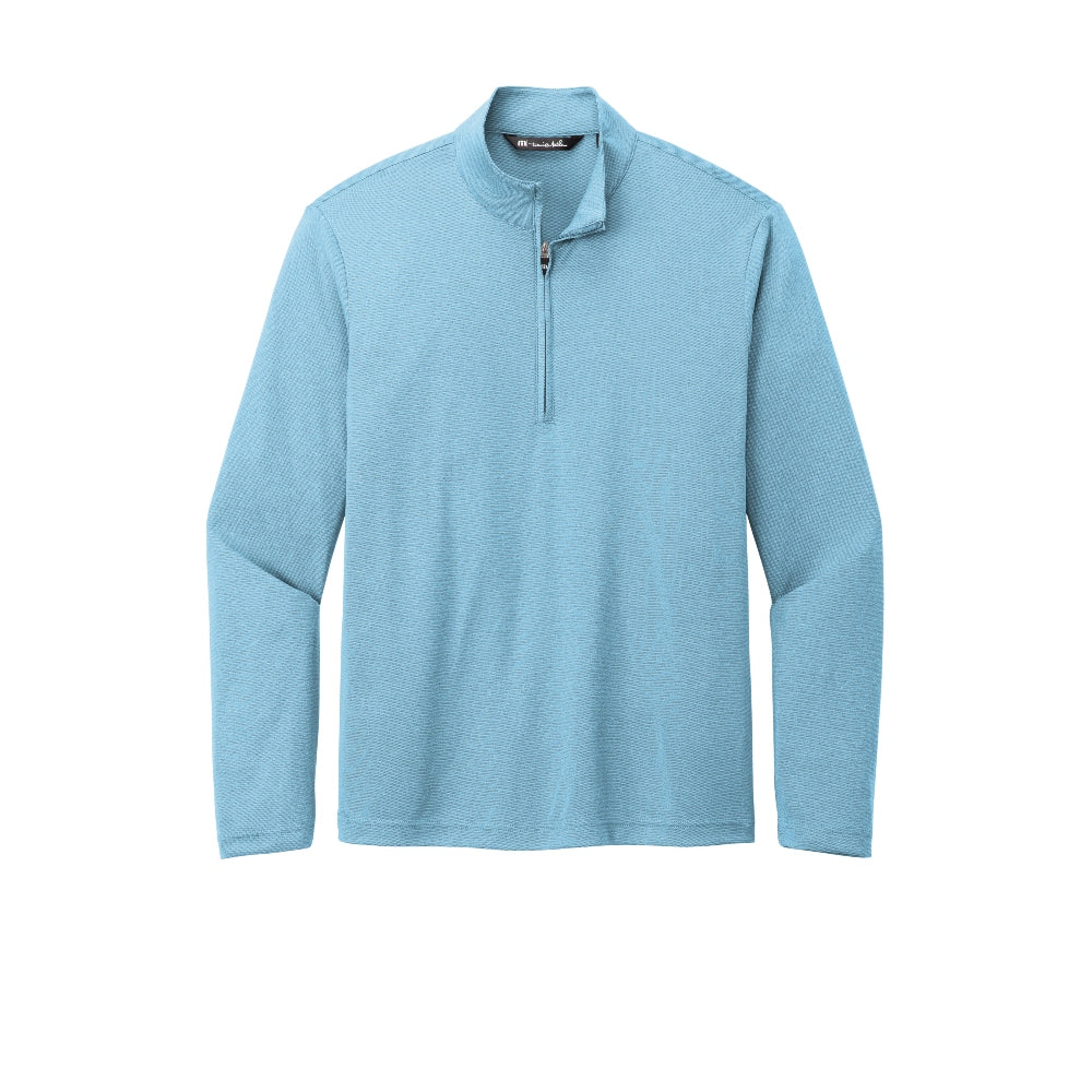 TravisMathew Coto Performance 1/4-Zip - Brilliant Blue Heather