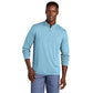 TravisMathew Coto Performance 1/4-Zip - Brilliant Blue Heather