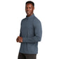 TravisMathew Coto Performance 1/4-Zip - Vintage Indigo/Black