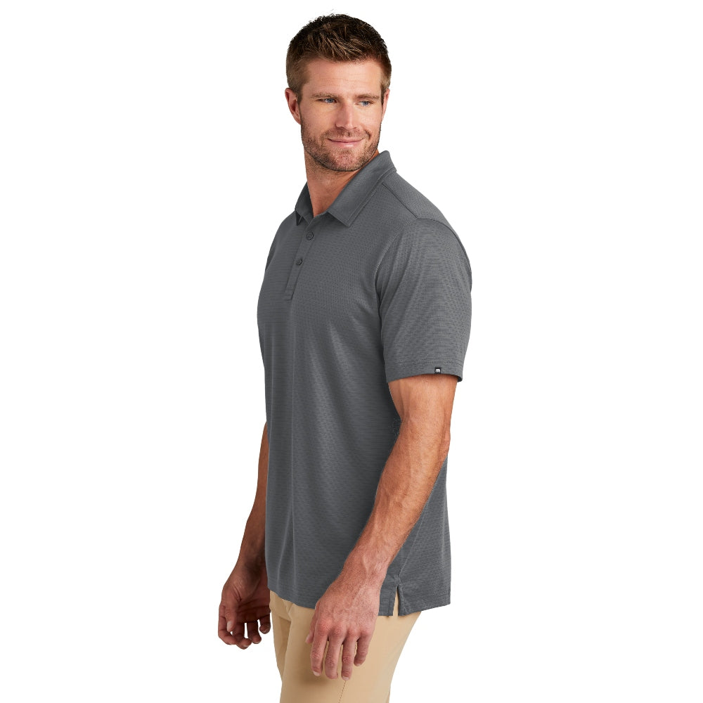 TravisMathew Bayfront Solid Polo - Dark Grey