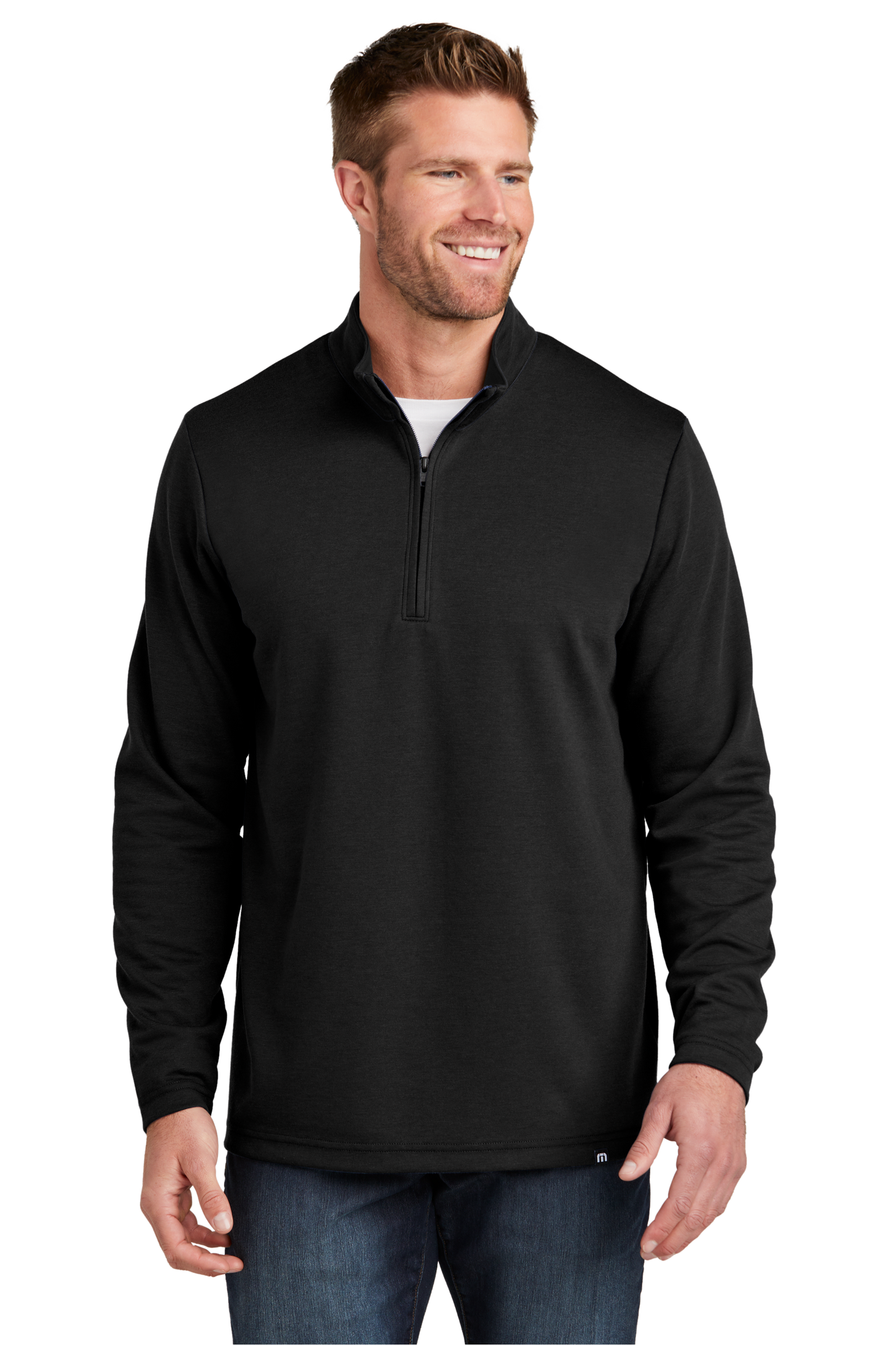 TravisMathew Coveside 1/4-Zip - Black
