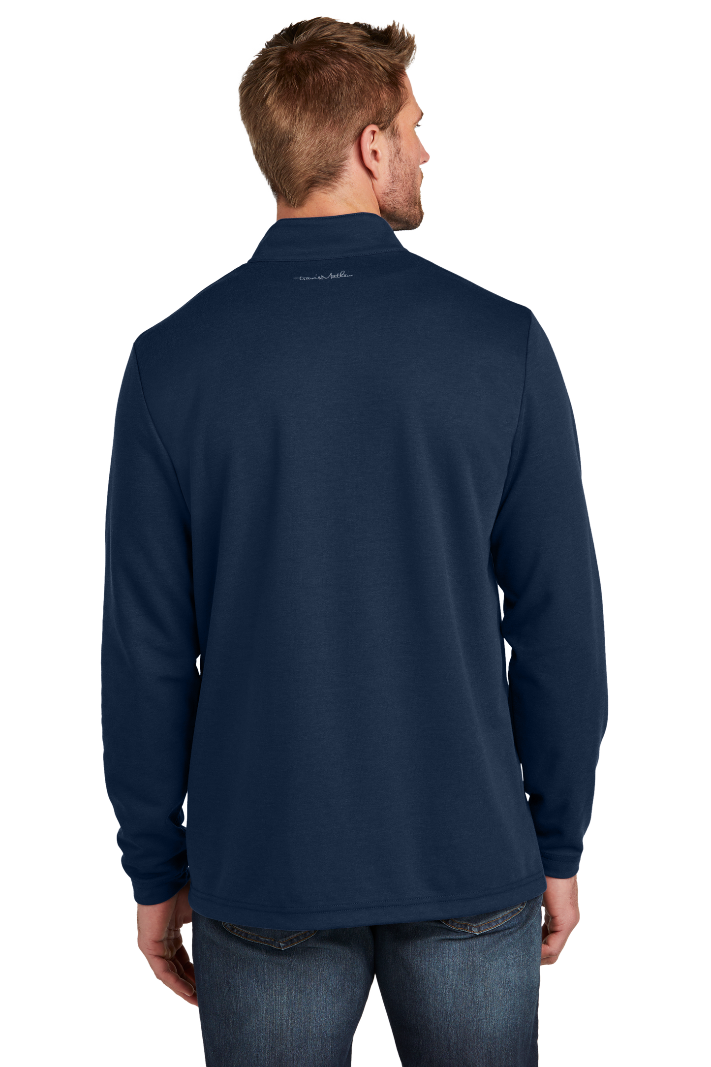 TravisMathew Coveside 1/4-Zip - Blue Nights
