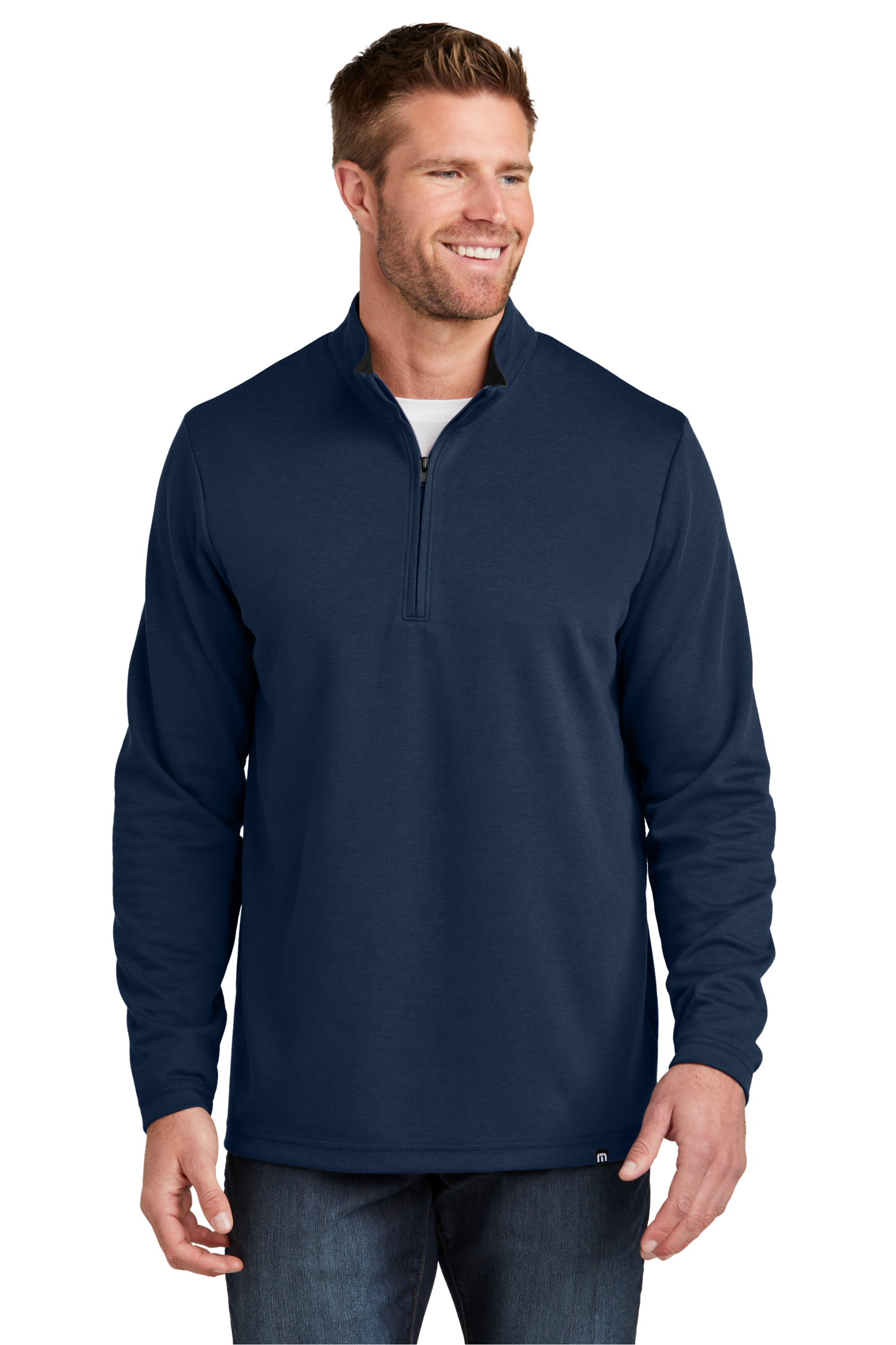 TravisMathew Coveside 1/4-Zip - Blue Nights