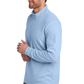 TravisMathew Coveside 1/4-Zip - Light Blue Heather
