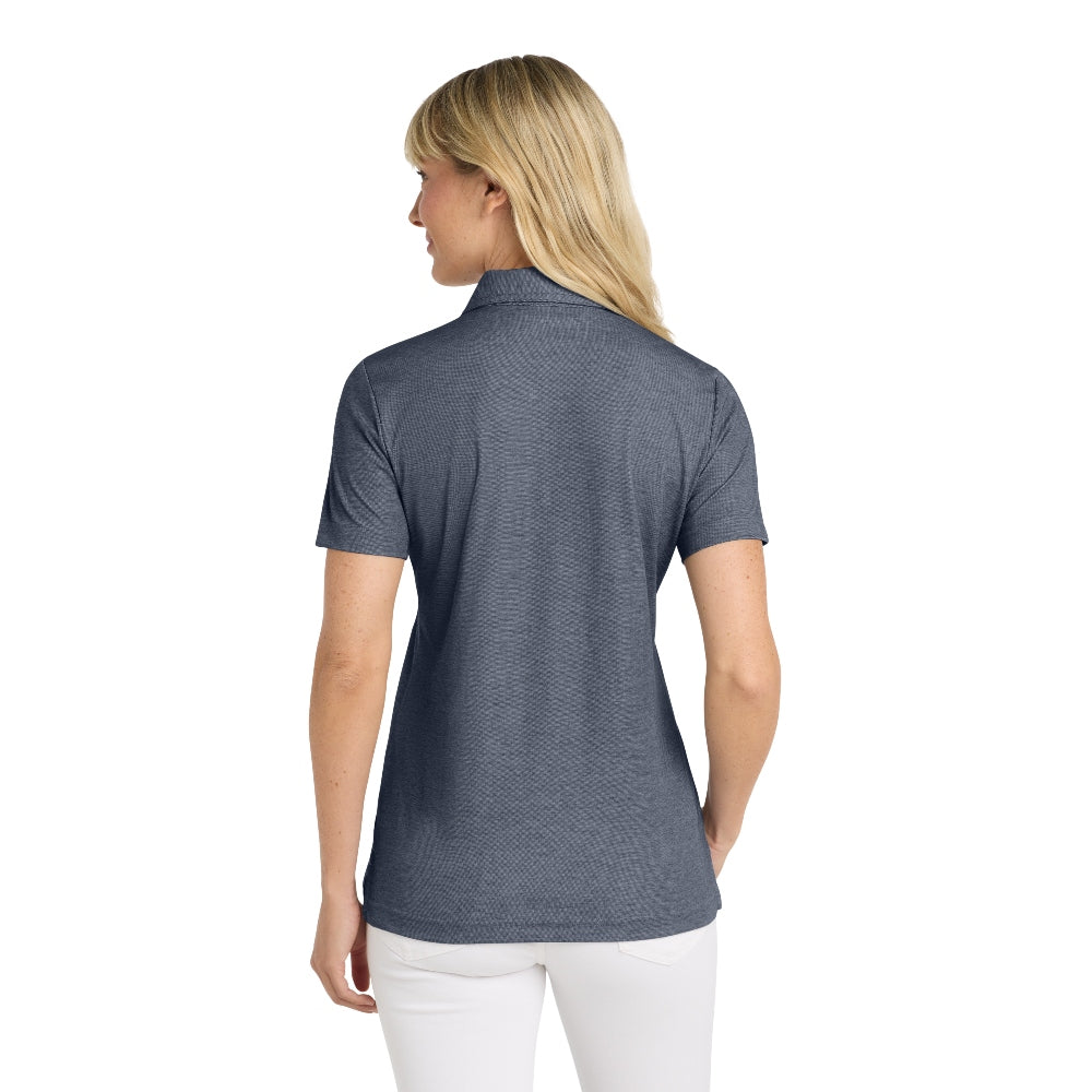 TravisMathew Women's Oceanside Heather Polo - Blue Knights Heather