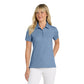 TravisMathew Women's Oceanside Heather Polo - Classic Blue Heather