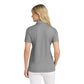 TravisMathew Women's Oceanside Heather Polo - Quiet Shade Grey Heather