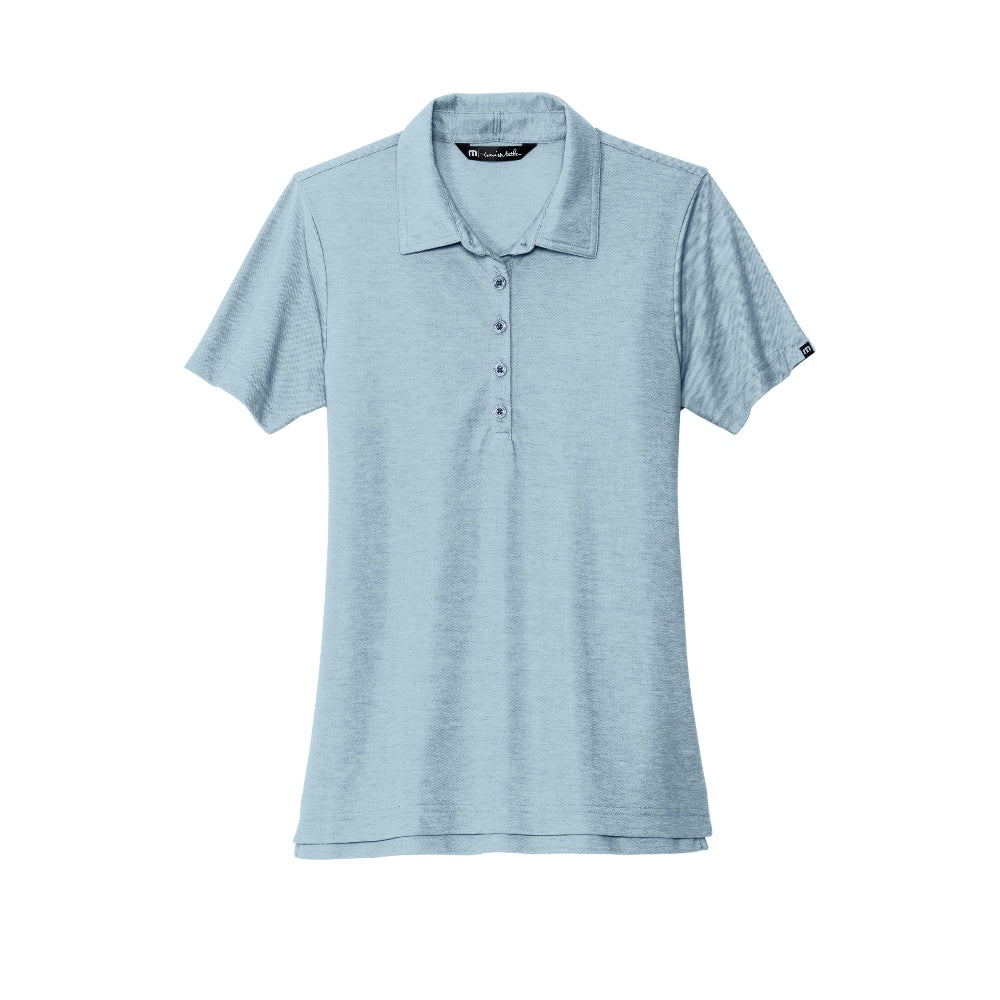 TravisMathew Women's Oceanside Heather Polo - Allure Heather