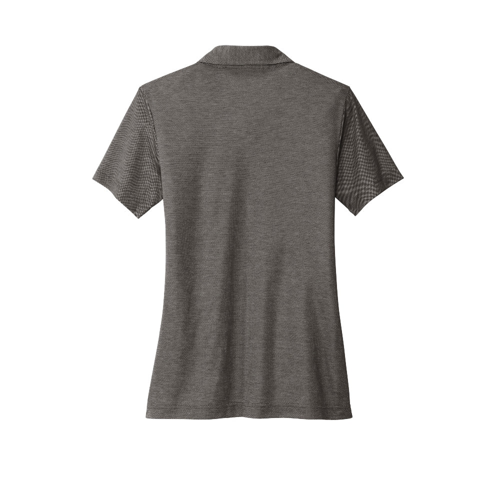 TravisMathew Women's Oceanside Heather Polo - Black Heather