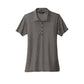 TravisMathew Women's Oceanside Heather Polo - Black Heather