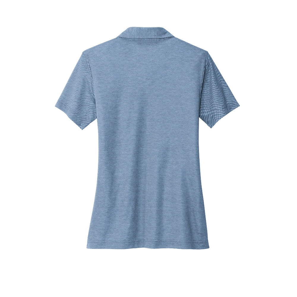 TravisMathew Women's Oceanside Heather Polo - Classic Blue Heather