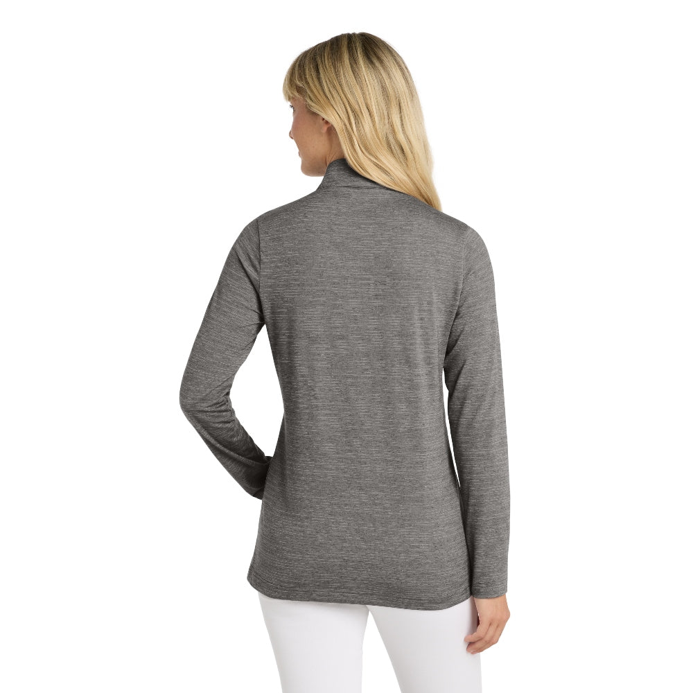 TravisMathew Women's Crestview 1/4-Zip - Grey Heather