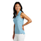 TravisMathew Women's Coto Performance Sleeveless Polo - Brilliant Blue Heather