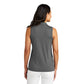 TravisMathew Women's Coto Performance Sleeveless Polo - Quiet Shade Grey/Black