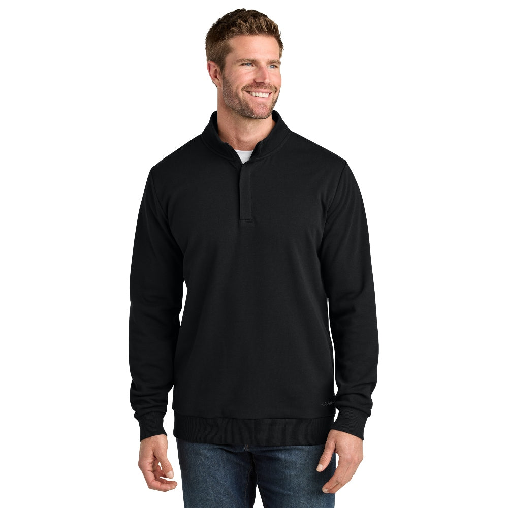 TravisMathew Ocean Villa 1/4-Zip - Black