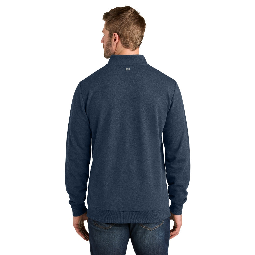 TravisMathew Ocean Villa 1/4-Zip - Blue Heather
