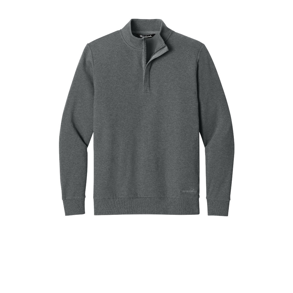 TravisMathew Ocean Villa 1/4-Zip - Dark Grey Heather