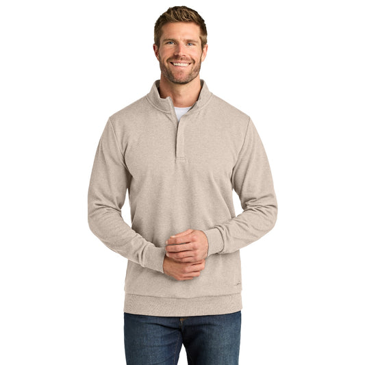 TravisMathew Ocean Villa 1/4-Zip - Natural Heather