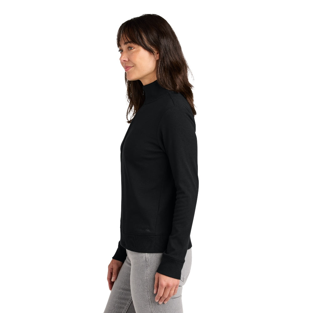 TravisMathew Women’s Ocean Villa 1/4-Zip - Black
