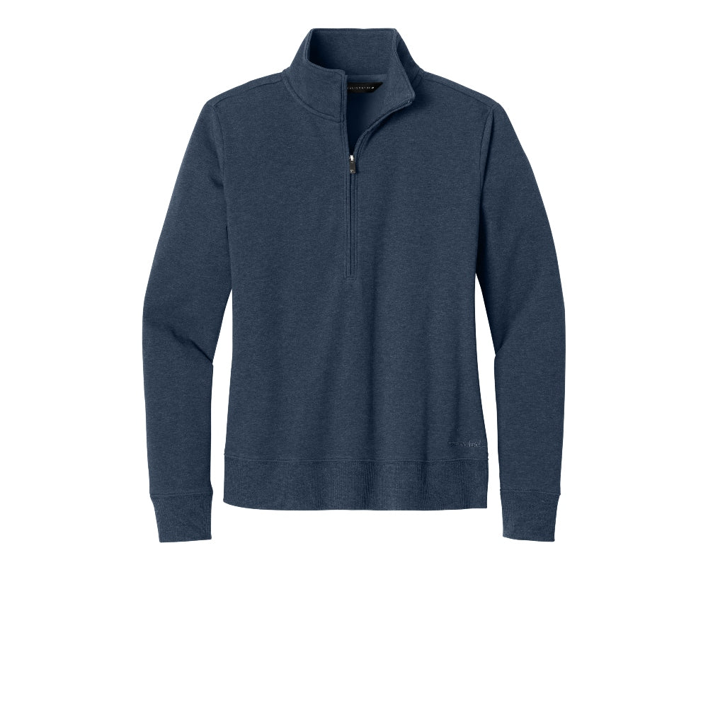 TravisMathew Women’s Ocean Villa 1/4-Zip - Blue Heather