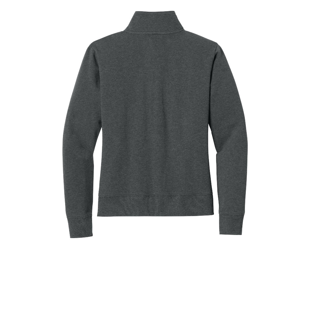 TravisMathew Women’s Ocean Villa 1/4-Zip - Dark Grey Heather