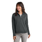 TravisMathew Women’s Ocean Villa 1/4-Zip - Dark Grey Heather