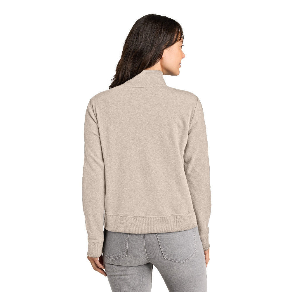 TravisMathew Women’s Ocean Villa 1/4-Zip - Natural Heather