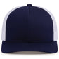 Pacific Headwear Trucker Snapback Cap - True Navy/White/True Navy
