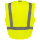 Full Source US2OM19 Type R Class 2 Mesh Safety Vest - Yellow