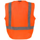 Full Source US2OM19 Type R Class 2 Mesh Safety Vest - Orange