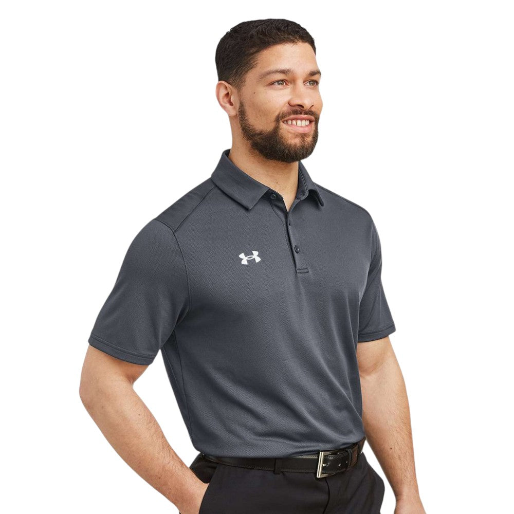 Under Armour Men's Tech™ Polo - CS Grey Light Heather/White
