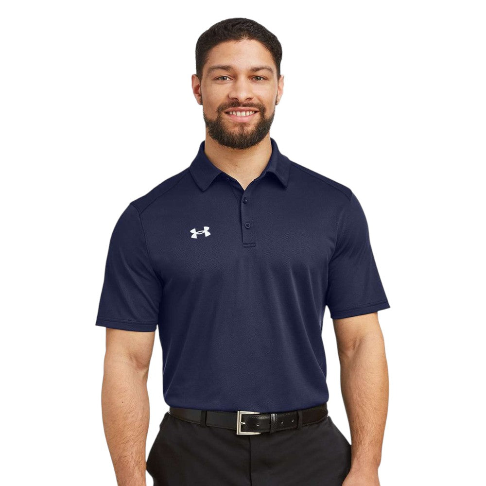 Under Armour Men's Tech™ Polo - Midnight Navy/White