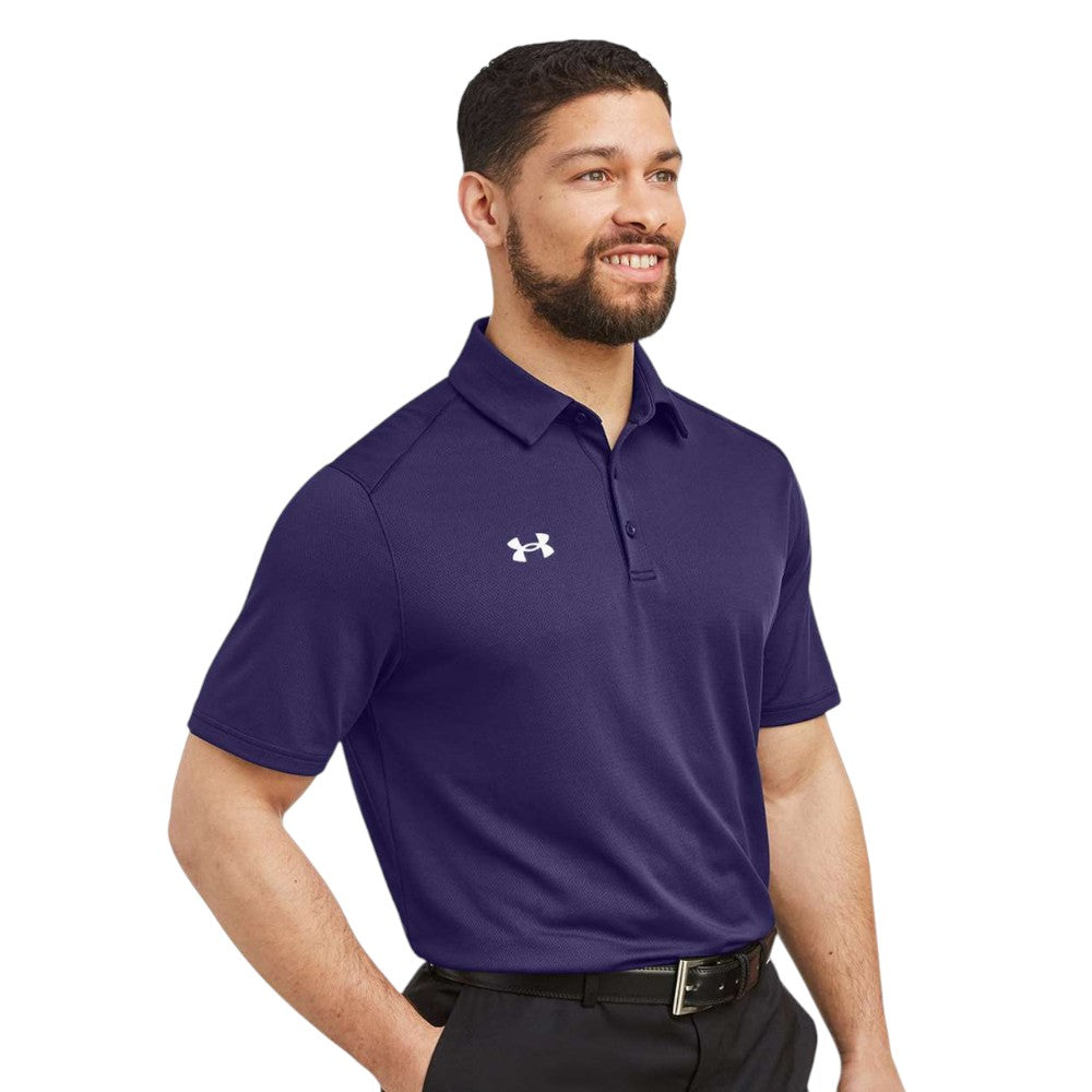 Under Armour Men's Tech™ Polo - Purple/White