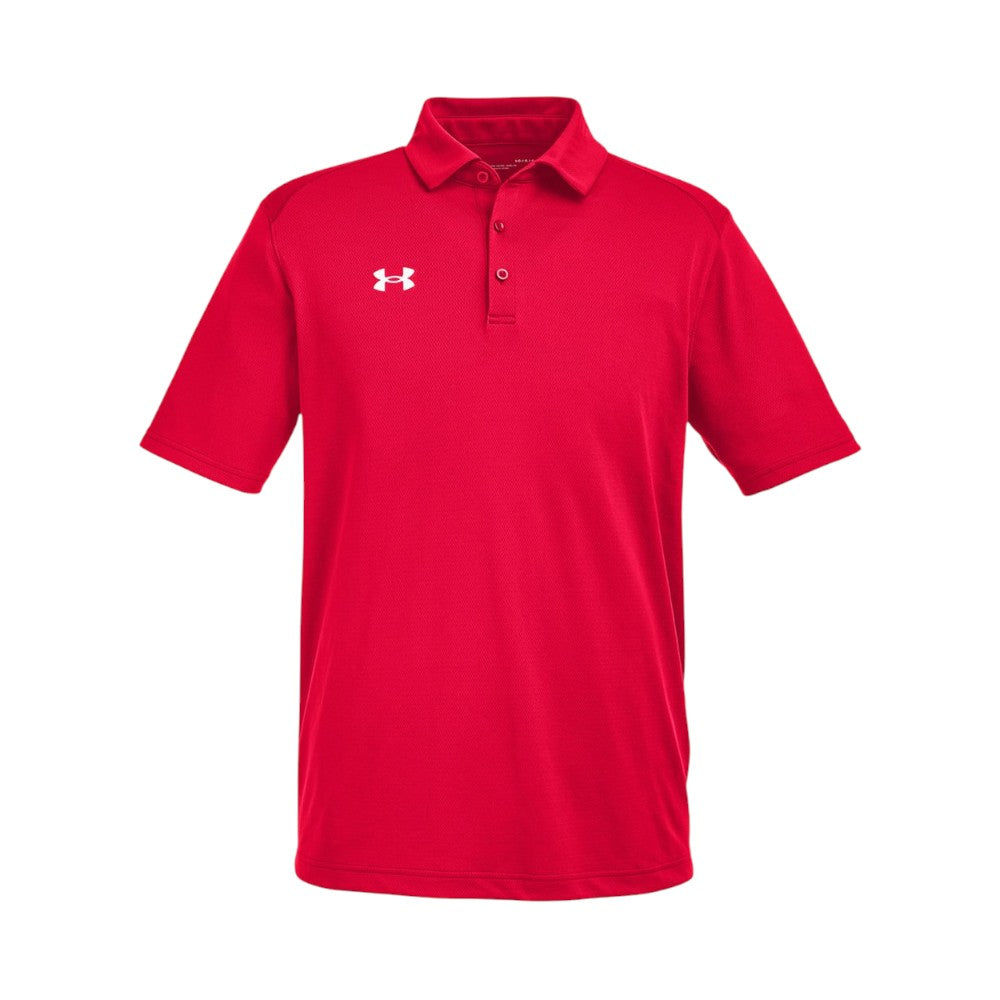 Under Armour Men's Tech™ Polo - Red/White