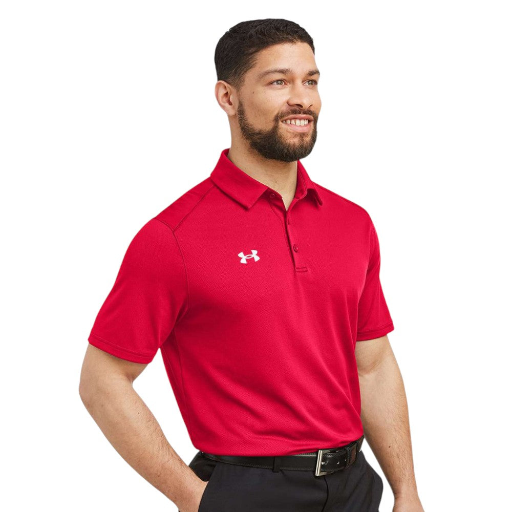 Under Armour Men's Tech™ Polo - Red/White