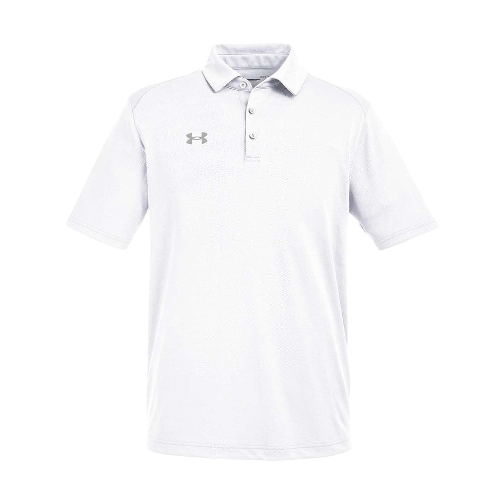 Under Armour Men's Tech™ Polo - White/Mod Grey