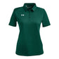 Under Armour Women's Tech™ Polo - Forest Green/White