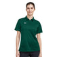 Under Armour Women's Tech™ Polo - Forest Green/White
