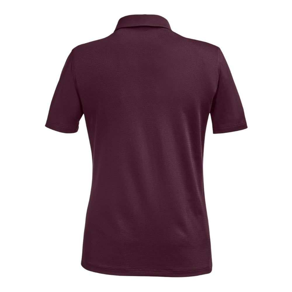 Under Armour Women's Tech™ Polo - Maroon/White