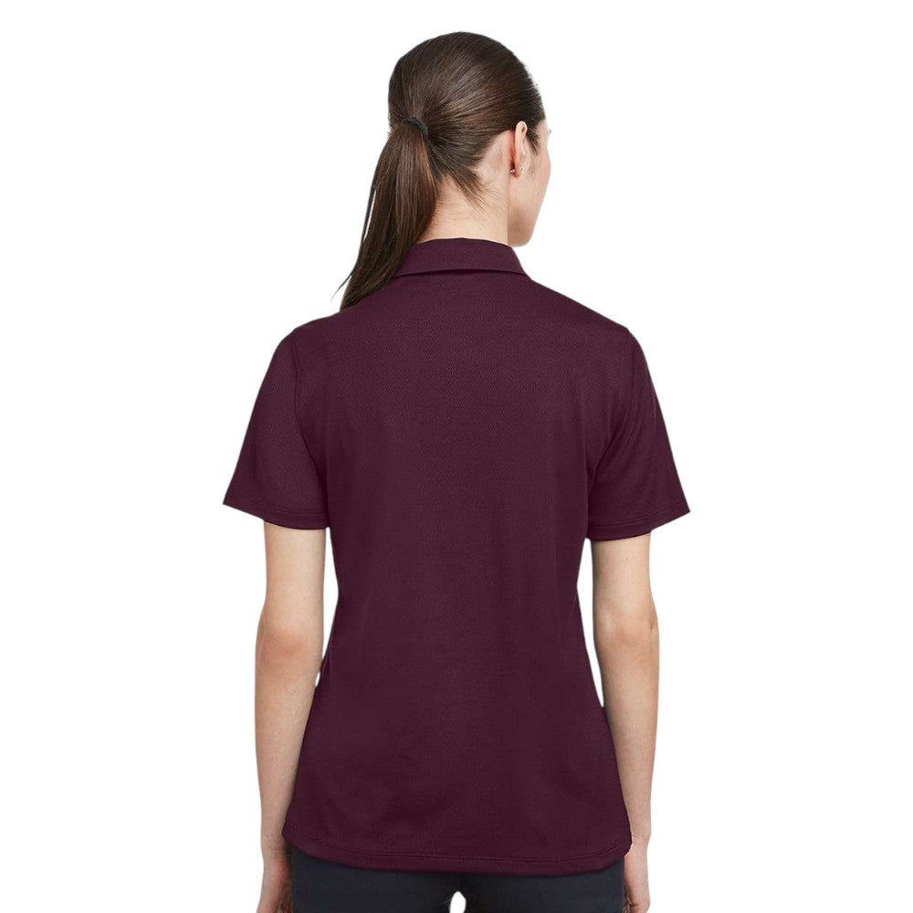Under Armour Women's Tech™ Polo - Maroon/White