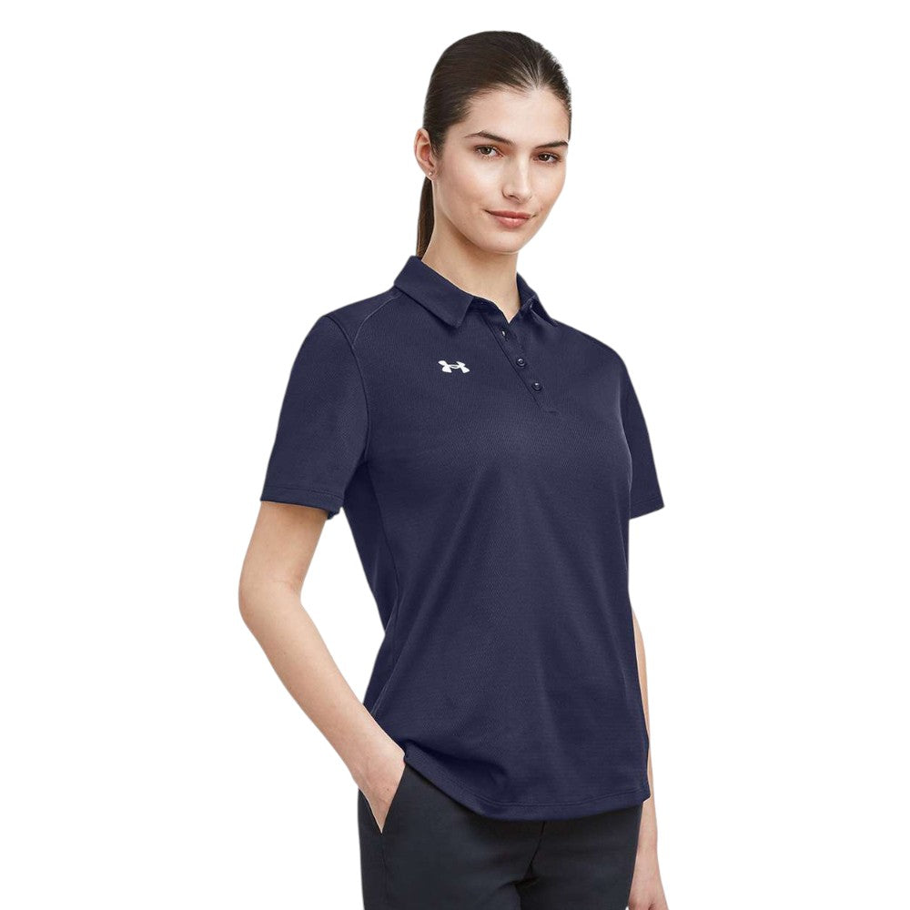 Under Armour Women's Tech™ Polo - Midnight/White