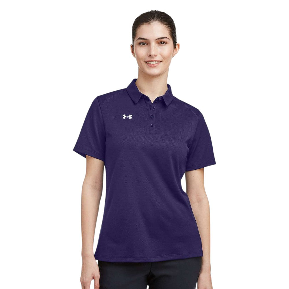 Under Armour Women's Tech™ Polo - Purple/White