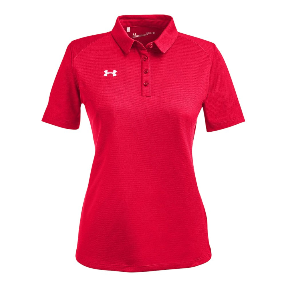 Under Armour Women's Tech™ Polo - Red/White