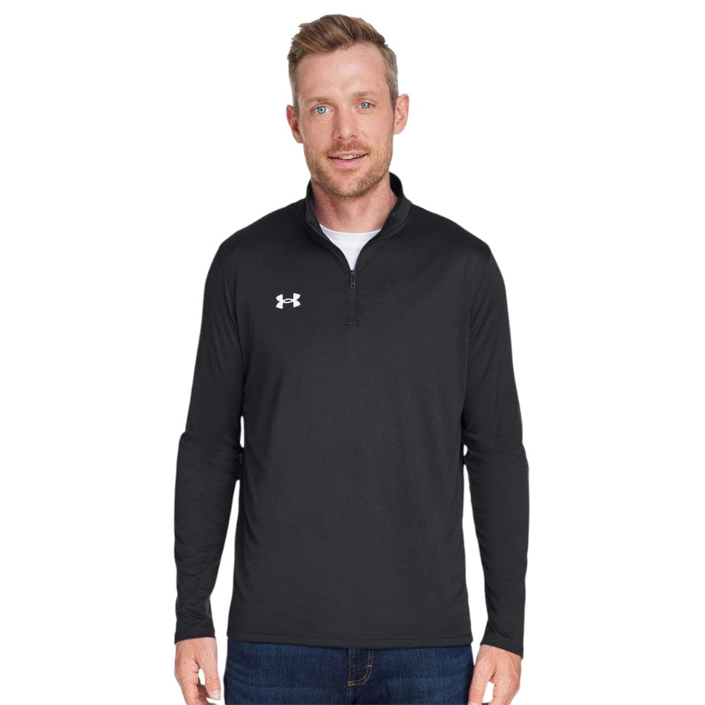 Under Armour Men's Team Tech™ Quarter-Zip Pullover - Black/White
