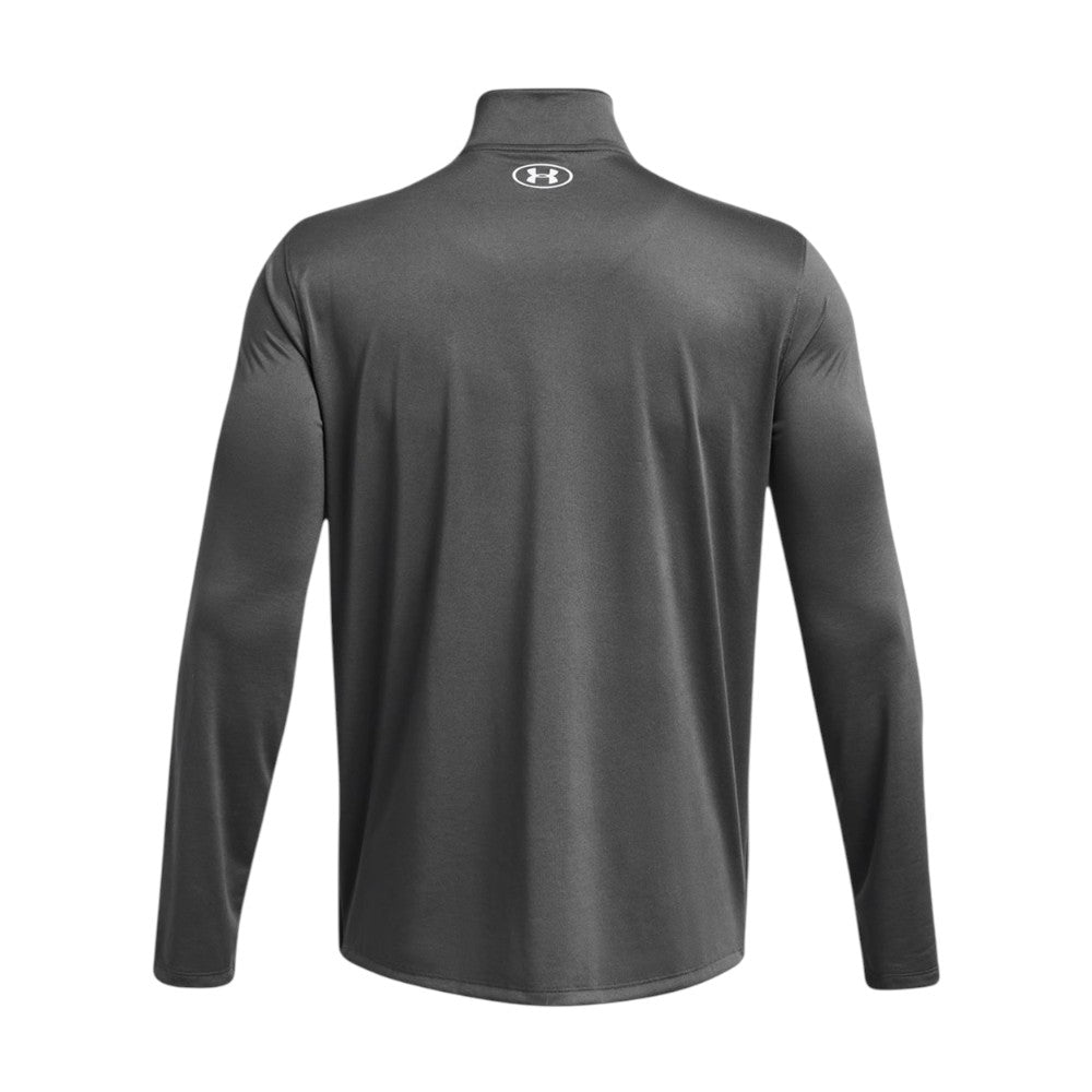Under Armour Men's Team Tech™ Quarter-Zip Pullover - Castlerock/White