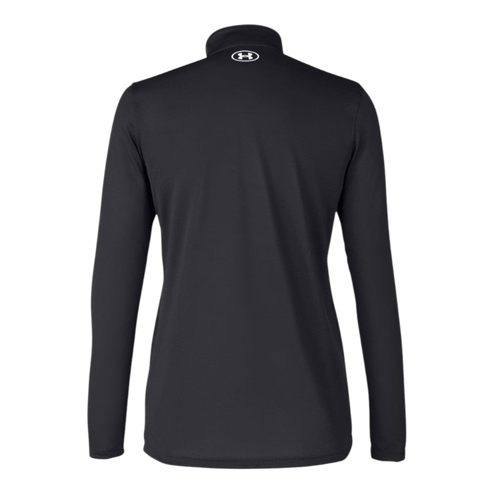 Under Armour Women's Team Tech Half-Zip Pullover - Black/White