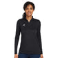 Under Armour Women's Team Tech Half-Zip Pullover - Black/White